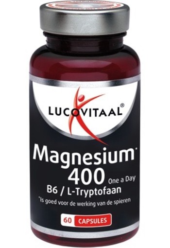 Lucovitaal Magnesium 400 L Tryptofaan 60ca