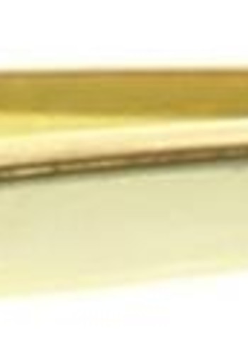 Malteser Pincet 8cm verguld druks scheef 8 (1 Stuks)
