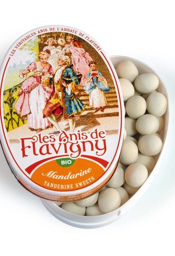 Anis de Flavigny Anijspastilles mandarijn bio (50 Gram)