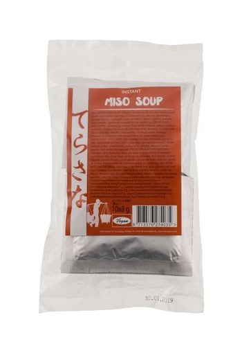 TS Import Instant miso soep 10 x 8 gram (80 Gram)