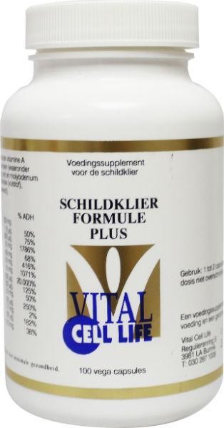 Vital Cell Life Schildklier formule (100 Vegetarische capsules)