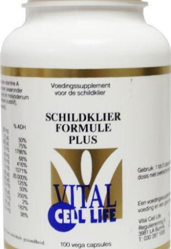 Vital Cell Life Schildklier formule plus (100 Capsules)