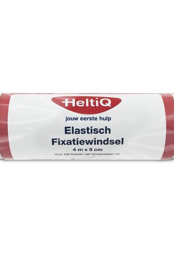 Heltiq Elastisch fixatiewindsel 4m x 8cm (1 Stuks)