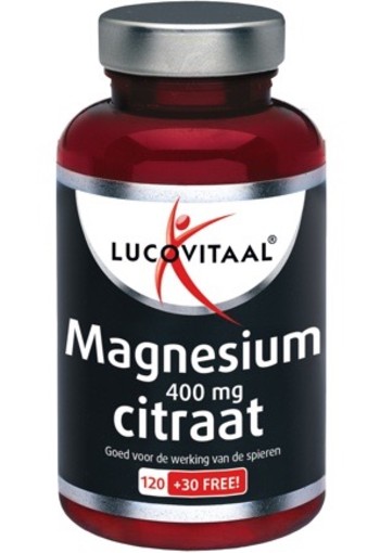 Lucovitaal Magnesium Citraat 400 Mg 150tb