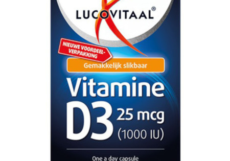 Lucovitaal Vitamine D3 25 Mcg 365ca