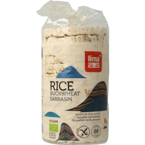 Lima Rijstwafels met boekweit bio (100 Gram)