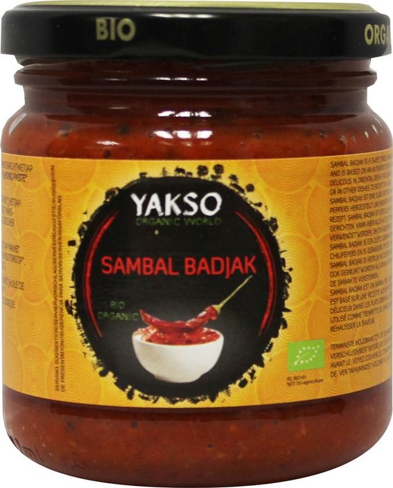 Yakso Sambal badjak bio (200 Gram)