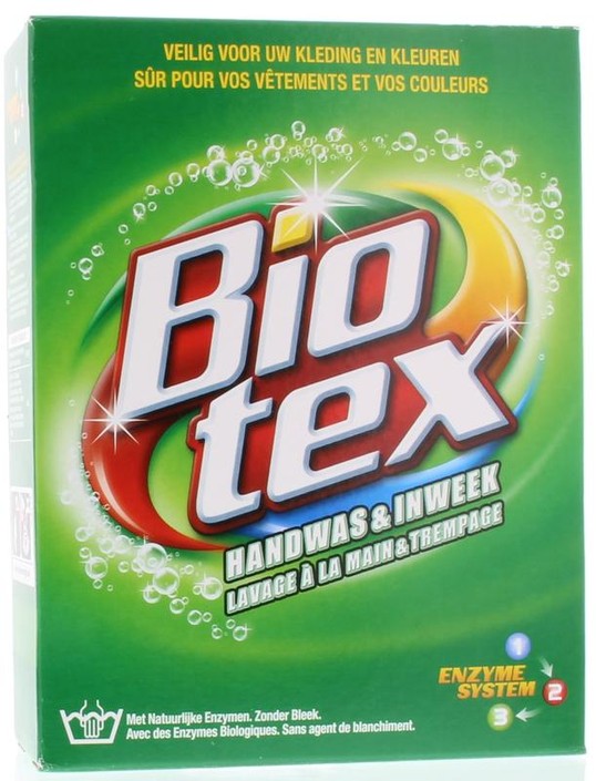 Biotex Groen handwas en inweek (750 Gram)