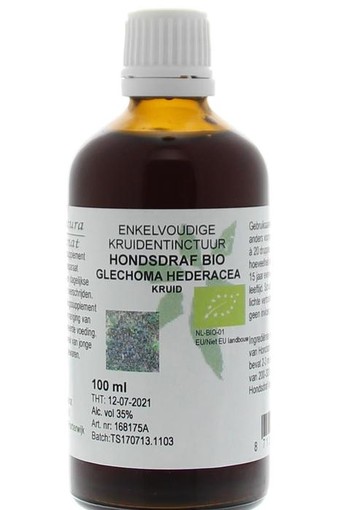 Cruydhof Glechoma hederacea / hondsdraf tinctuur bio (100 Milliliter)