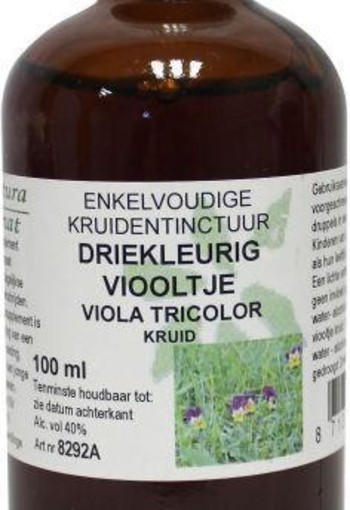 Natura Sanat Viola tricolor herb / driekl viooltje tinctuur bio (100 Milliliter)