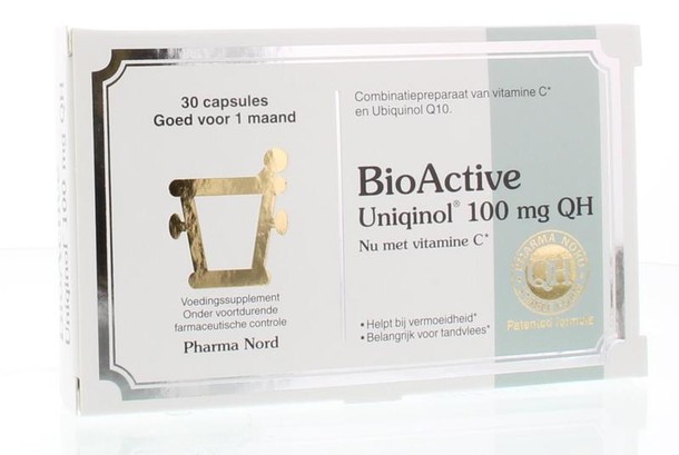 Pharma Nord Bio active uniquinol Q10 100 mg (30 Capsules)