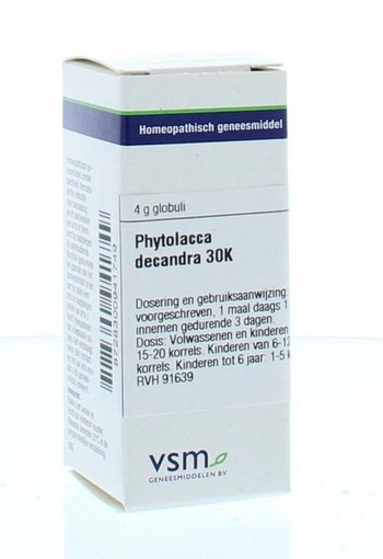 VSM Phytolacca decandra 30K (4 Gram)