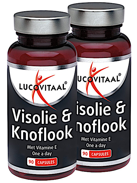 Lucovitaal Visolie & Knoflook 