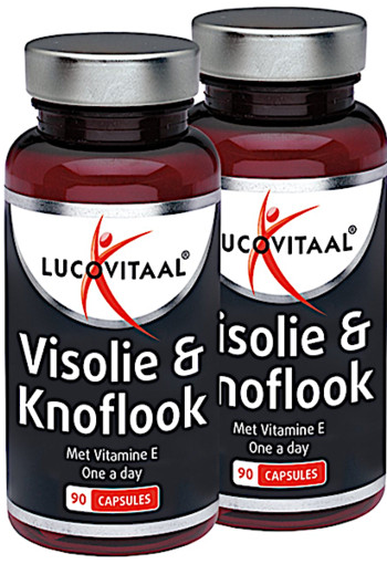 Lucovitaal Visolie & Knoflook 