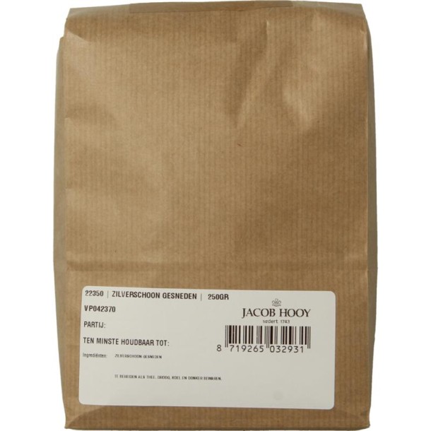 Jacob Hooy Zilverschoon gesneden (250 Gram)