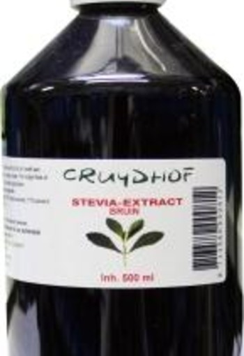 Cruydhof Stevia extract bruin (500 Milliliter)