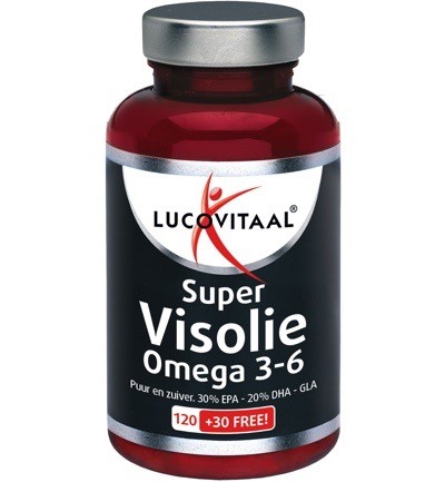 Lucovitaal Super Visolie Omega 3   120 stuks