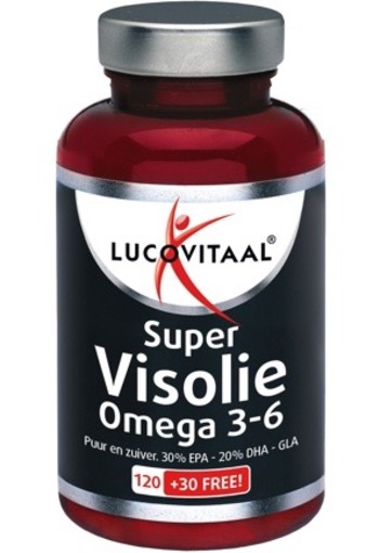 Lucovitaal Super Visolie Omega 3   120 stuks