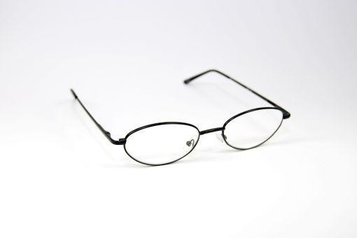 Melleson Eyewear Leesbril universeel zwart +1.00 (1 Stuks)