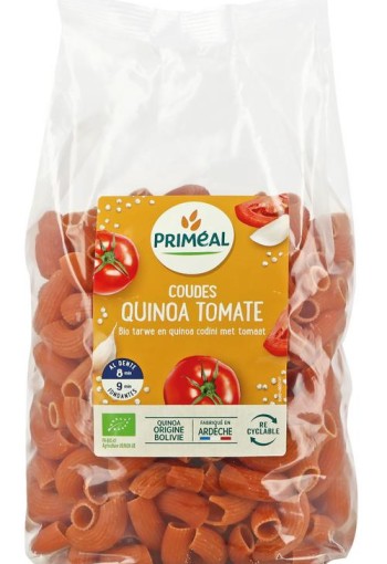 Primeal Organic codini tarwe quinoa tomaat bio (500 Gram)
