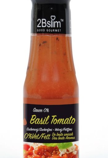 2BSLIM Pastasaus tomaat basilicum (250 Milliliter)