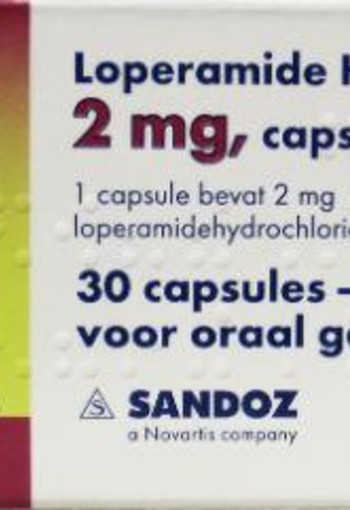 Sandoz Loperamide 2mg (30 Capsules)