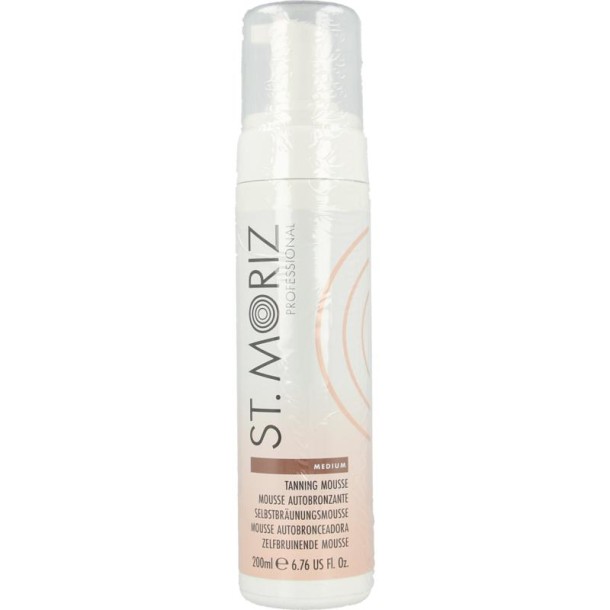St. Moriz Zelfbruiningsmousse medium (200 Milliliter)