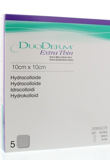 Duoderm Extra thin 10 x 10cm (5 Stuks)