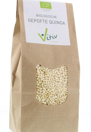 Vitiv Quinoa gepoft bio (100 Gram)