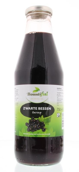 Bountiful Zwarte bessensap (750 Milliliter)