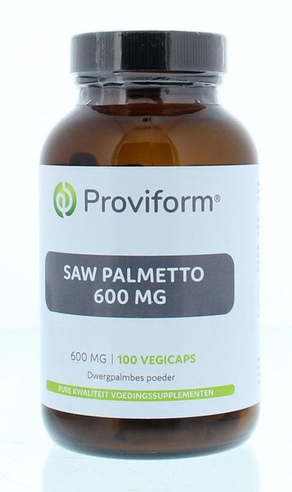 Proviform Saw palmetto 600 mg (100 Vegetarische capsules)