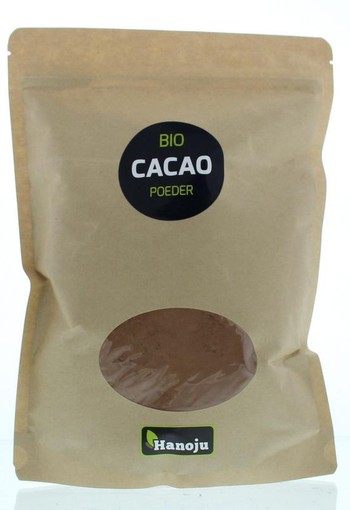 Hanoju Cacao poeder bio (500 Gram)
