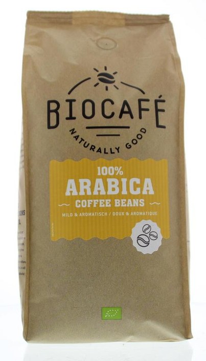 Biocafe Koffiebonen arabica bio (1 Kilogram)