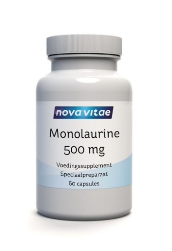 Nova Vitae Monolaurine 500mg (60 Vegetarische capsules)