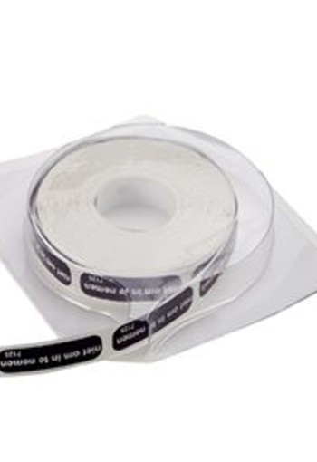 Spruyt Hillen Sticker niet om in te nemen blauw/wit (1000 Stuks)