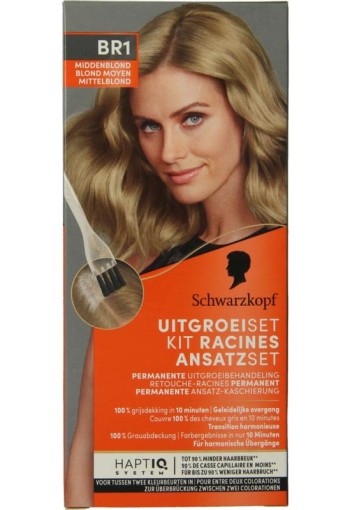 Schwarzkopf Vital uitgroeiset middenblond (1 Set)