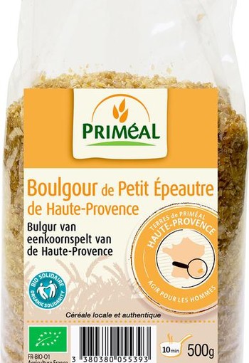 Primeal Bulgur van eenkoornspelt uit de Haute-Provence bio (500 Gram)