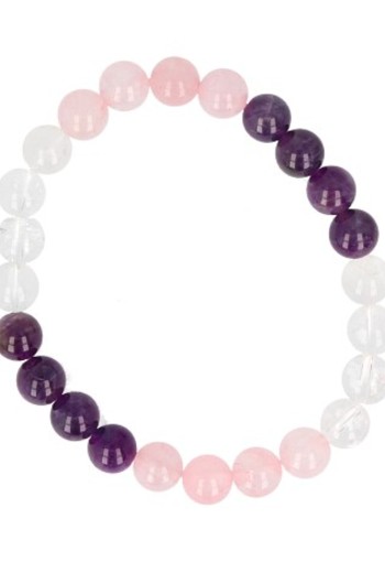 Ruben Robijn Kralenarmband gouden driehoek (1 Stuks)