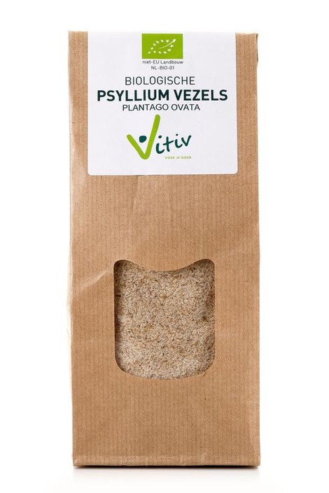 Vitiv Psyllium husk vezels bio (125 Gram)