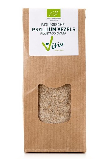 Vitiv Psyllium husk vezels bio (125 Gram)