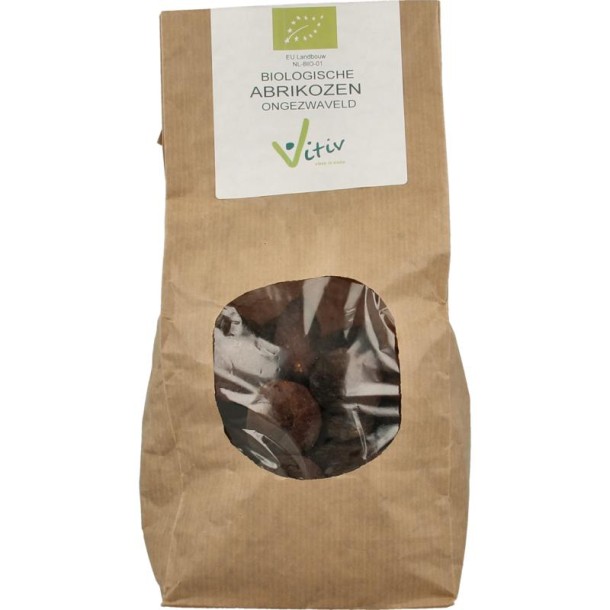 Vitiv Abrikozen ongezwaveld bio (1 Kilogram)