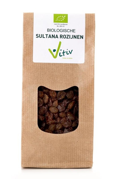 Vitiv Sultana rozijnen bio (250 Gram)