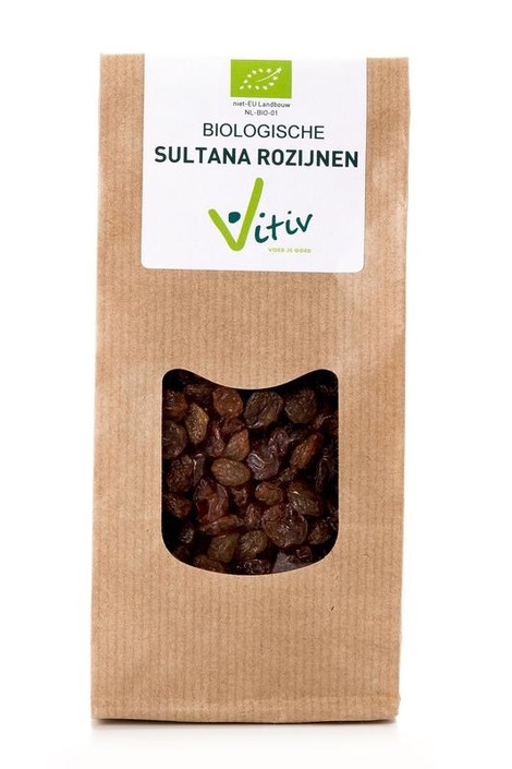 Vitiv Sultana rozijnen bio (250 Gram)