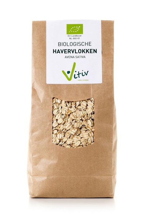 Vitiv Havervlokken bio (1 Kilogram)