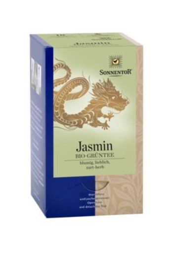 Sonnentor Jasmijn groene thee bio (18 Zakjes)