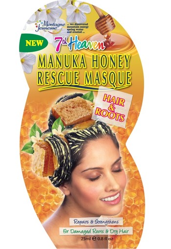 Montagne 7th Heaven haarmasker rescue manuka honey (25 Milliliter)