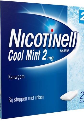 Nicotinell Kauwgom cool mint 2 mg (204 Stuks)
