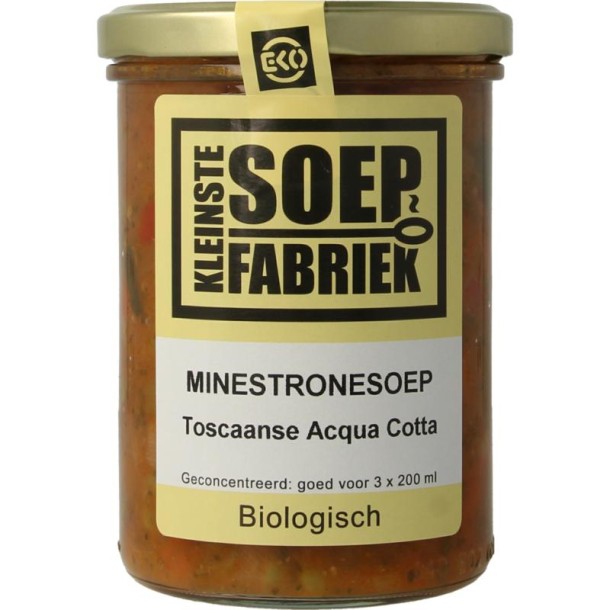 Kleinstesoepfabr Acqua cotta Toscaanse minestronesoep bio (400 Milliliter)