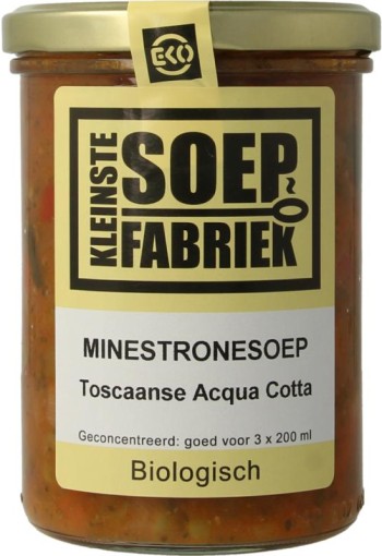 Kleinstesoepfabr Acqua cotta Toscaanse minestronesoep bio (400 Milliliter)