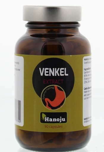 Hanoju Venkel extract 400mg (90 Capsules)